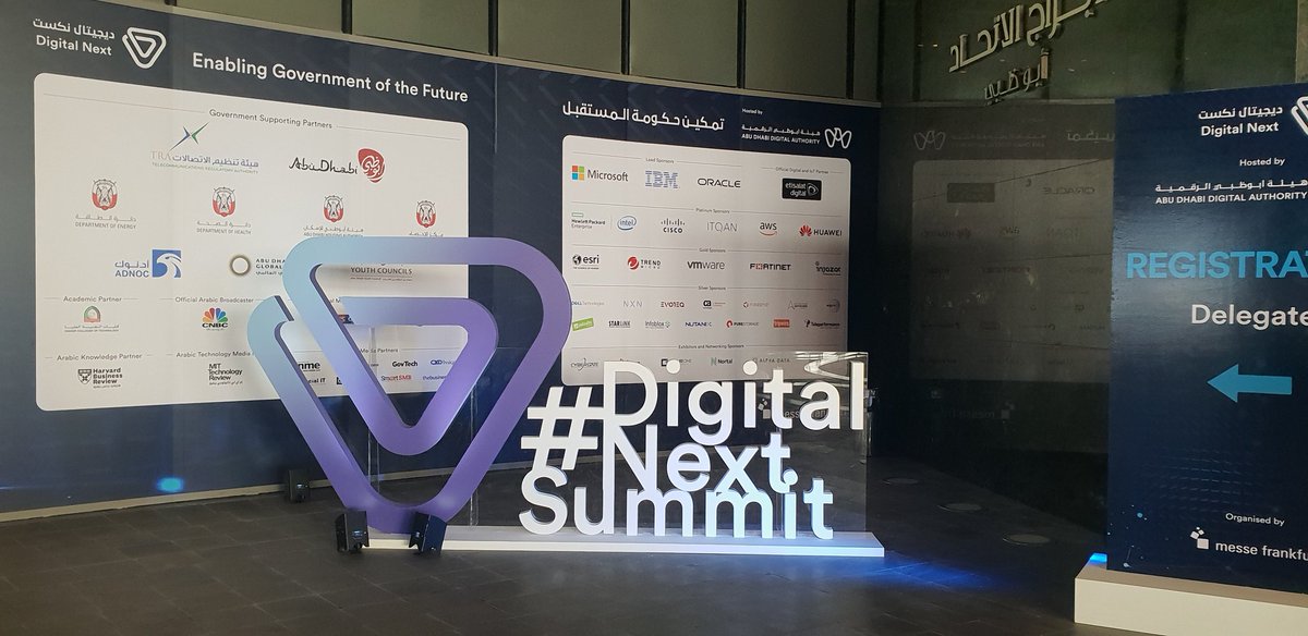 SusanMJain's tweet photo. Enabling governments of the future at the inaugural #DigitalNextSummit in Abu Dhabi. IBM's @BasharKilani and Jason Gartner will be featured speakers in the main tent today. https://t.co/NANvUcSiHU