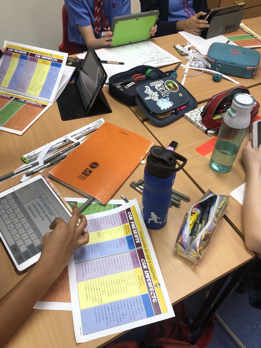 StChrisLang's tweet photo. Y9 were looking at the #SDGs in Spanish on Thursday, and have used the subjunctive and impersonal expressions to write about what is important and what we should do! 🌲 🐟 🌍 📈 #ODS #StChrisLang #crosscurricular https://t.co/oBssoM8Nv8