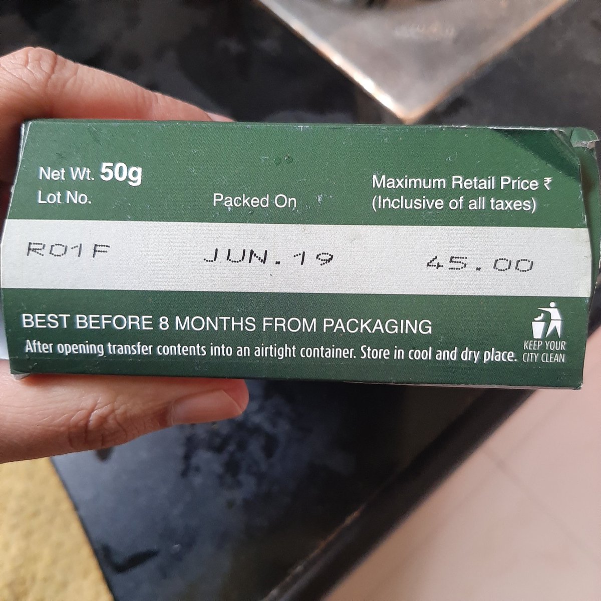 peaceandace's tweet photo. @SuhanaTaste Hi you packed this product with the eggs of a pest and even in the closed environment they grew so well. That when we opened the packet they were crawling crazy. Would you be responsible to address that? https://t.co/ujWq9enyXw