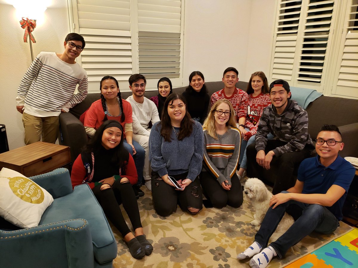fkhuynh's tweet photo. First #HuynhLab holiday party in the books! Thanks for all your hard work! https://t.co/7tSrTPs0PH
