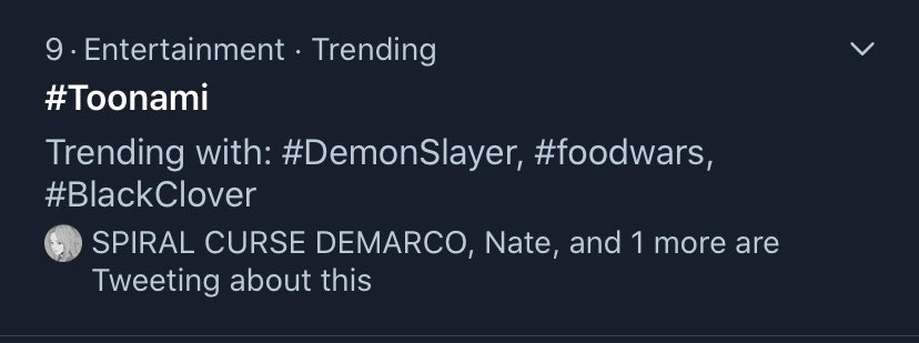 _retired___'s tweet photo. YES ITS HAPPENING #Toonami #blackclover #TOM6 https://t.co/UVrNE8weKF