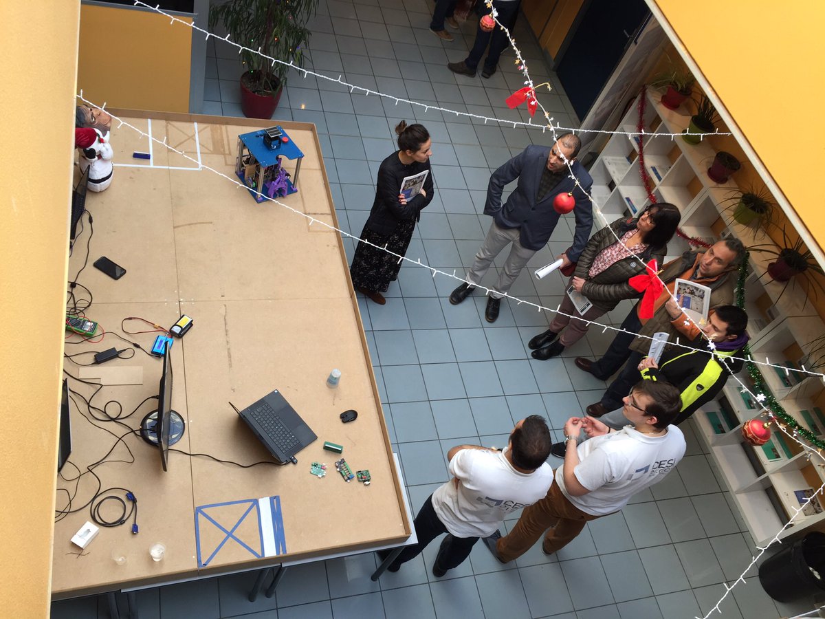 Ce samedi les Astro Monkeys étaient présents pour la journée portes ouvertes ei.CESi Toulouse.
Quelques démonstrations et présentations autour de la robotique et de la coupe de France de robotique 2020 "Sail the world" ! #CDR2020 #JPOCESI #Toulouse