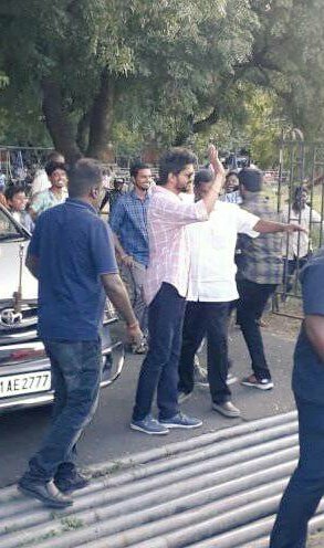 JanaNayaganFilm's tweet photo. #ThalapathyVijay Dharisanam from #Thalapathy64 Spot ❤ @Thalapathy64Off https://t.co/w9M4QTJgpv