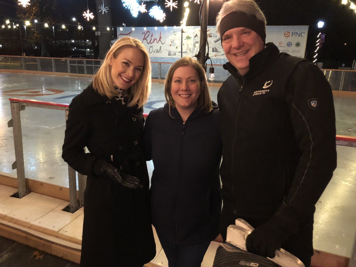 The 26th Annual Holiday Circlefest is happening today at University Circle! ❄️❤️
<a href="/inthecircle/">University Circle Inc.</a> 
<a href="/wkyc/">WKYC 3News</a> 🎥