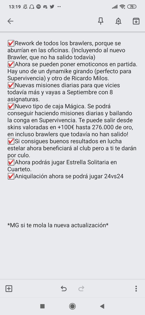 Chavales se ha filtrado lo que van a meter en la próxima actualización! 😍