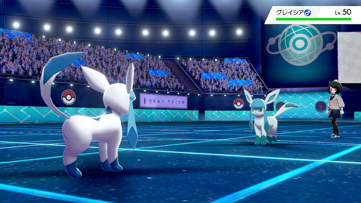 Ska 剣盾で初めてptにグレイシア入ってるの見た しかも対面できて技もたぶん同じで背番号も同じ数字だった ポケモン剣盾 Nintendoswitch T Co 6jqa0j1ue4 Twitter