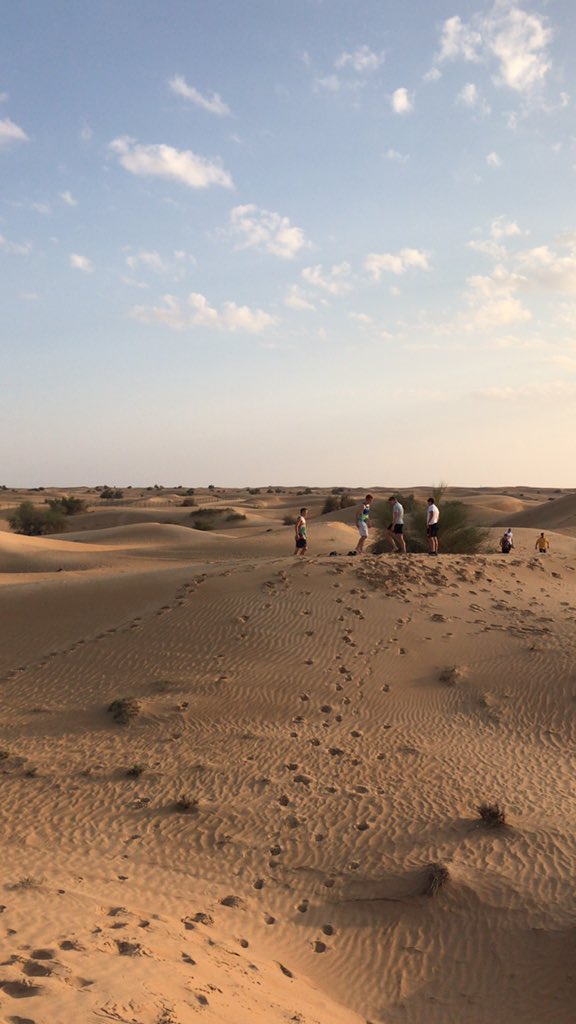 Exploring the desert