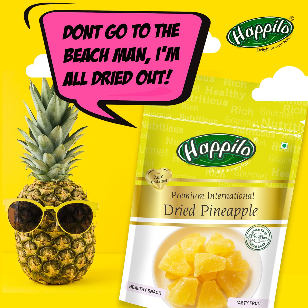 happiloindia on Twitter "We dried the pineapple out for you! The