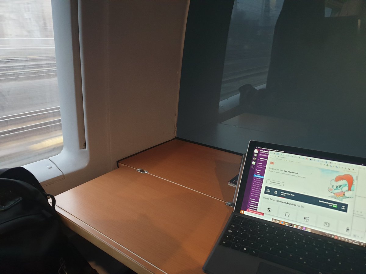 joerg_vogelsang's tweet photo. Travel with a view(?) First leg via #LufthansaOnRail on the journey to #IXAllHands #Toronto - looking forward to come back to the mothership https://t.co/vPrOV6ggq4