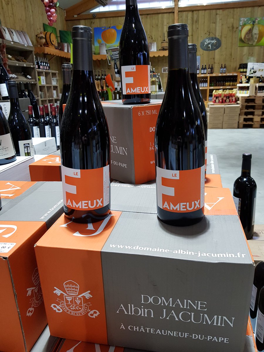 Objectif_Vin's tweet photo. Croyez le ou non, il est Fameux ! 
Une pépite à Chateauneuf-du-Pape
Retrouvez le au marché gourmand Derly !
@chateau9dupape 
@CHDPT 
#vin https://t.co/uNhzBxHVZy