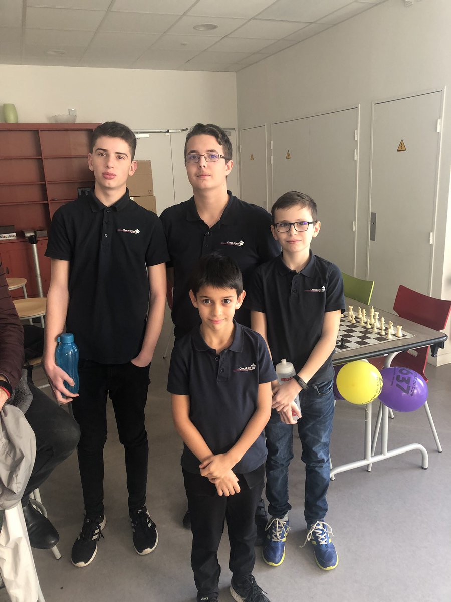 C’est parti pour la coupe loubatiere! Allez les jeunes 💪