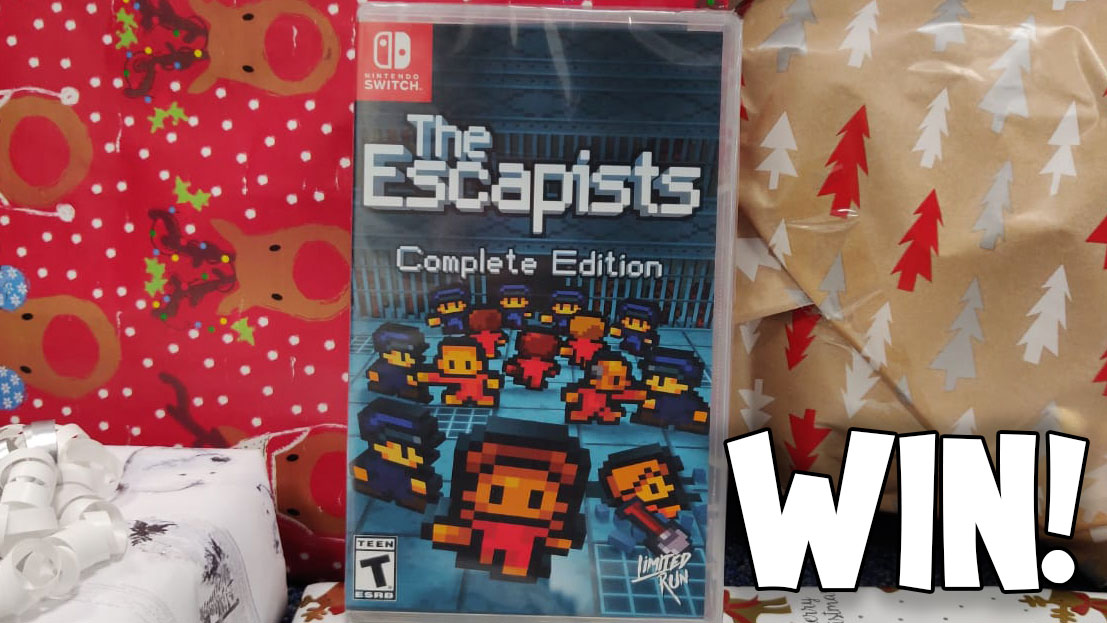 Team17's tweet photo. We heard you like free stuff?

We’re giving away 10 copies of The #Escapists Complete Edition on #NintendoSwitch!

Retweet + follow to enter. Closes at 23:59 GMT today.

Full terms apply:  https://t.co/keMiG5oAOr

#Team17DaysOfChristmas https://t.co/42WixQ9QAw