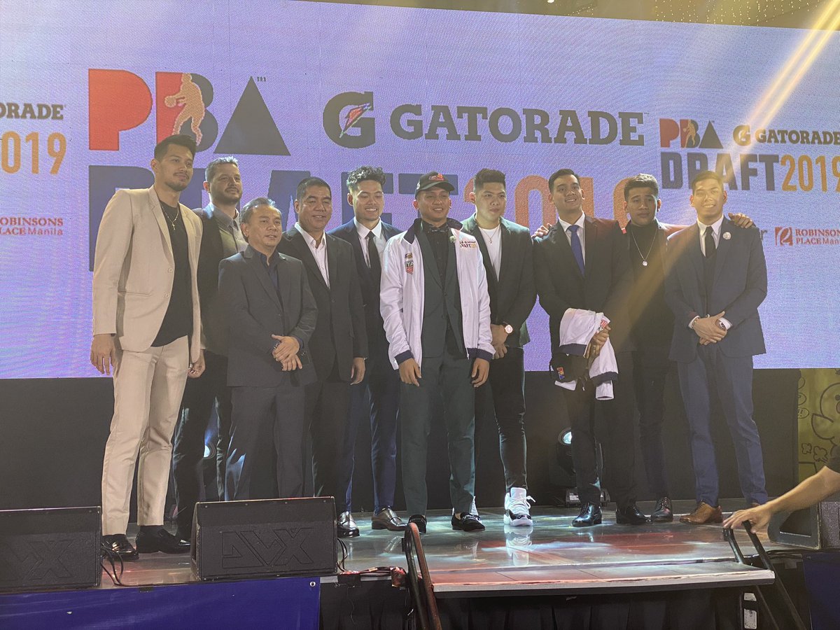 pbaconnect's tweet photo. 2nd round: 11th pick of the #2019PBAGatoradeDraft, Rain or Shine selects Wendell Comboy.

 - - - - - - -
#2019PBAGatoradeDraft is LIVE on PBA Rush on Cignal and https://t.co/bvaZ9XFWrr with a delayed telecast on ESPN5 to give way to the #30thSEAGAMES. https://t.co/I9Bnbfen50