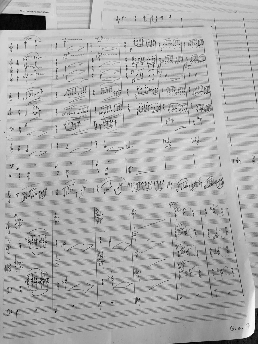 Yıl 2019 Türkiye’de hala ciddi bir müzik edisyonu yok, bestecilerin yazdığı müzikler  kaybolabilirler. 
Basılsın ki yarına kalsın!
#classicalmusic #turkishmusic #türkmüziği #müzikbasımı