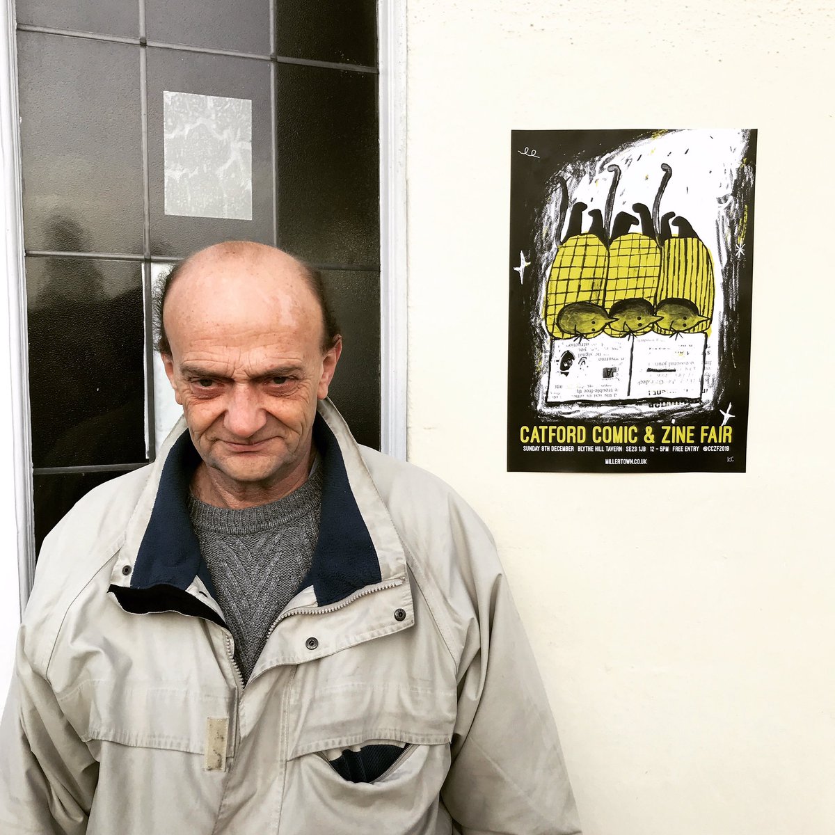 Kevin is ready for CCZF2019.  
Are you? .
.
.
Today @blythehilltavern 
Catford Comic + Zine Fair 
12-5pm .
.
.
.
#comics #zines #catford #lewisham #kevinisready #blythehilltavern #cczf