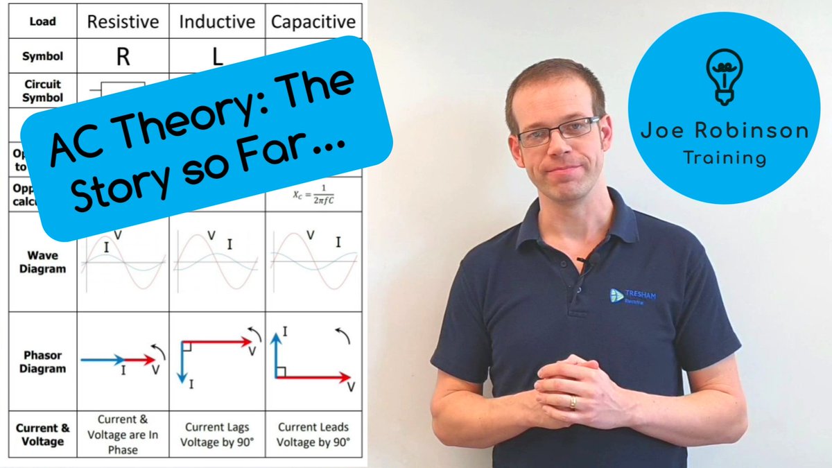 JoeR_Training's tweet photo. https://t.co/QbsydTGqub it's #ACSunday so please click the link above to view my latest video. The video is a summary of the material I've covered on AC Theory so far &amp; will help consolidate what we've already covered. Things are about to her exciting! @EAL_Awards @cityandguilds https://t.co/vSMrN2xxCY
