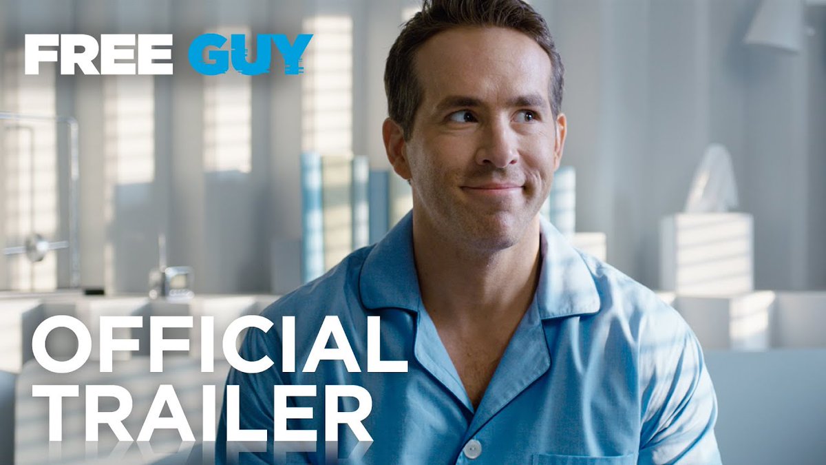 ZeroMediaEnt's tweet photo. Check out the official #FreeGuy Trailer starring Taika Waititi, Ryan Reynolds, and Jodie Comer. Watch 👉 https://t.co/Mwexazn38a via @DailymotionUSA https://t.co/ks1g9Xj4j6
