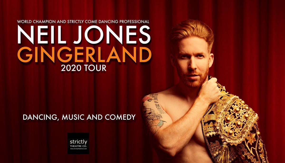 Ideal Christmas presents! 

STRICTLY COME DANCING stars come to the Palace Theatre in 2020 with their live tours.

⭐️ KRISTINA RIHANOFF: 16 February 

⭐️ IAN WAITE &amp; VINCENT SIMONE - ACT TWO: 15 May

⭐️ NEIL JONES - GINGERLAND: 3 July

BOOK TICKETS NOW AT palacetheatrepaignton.co.uk