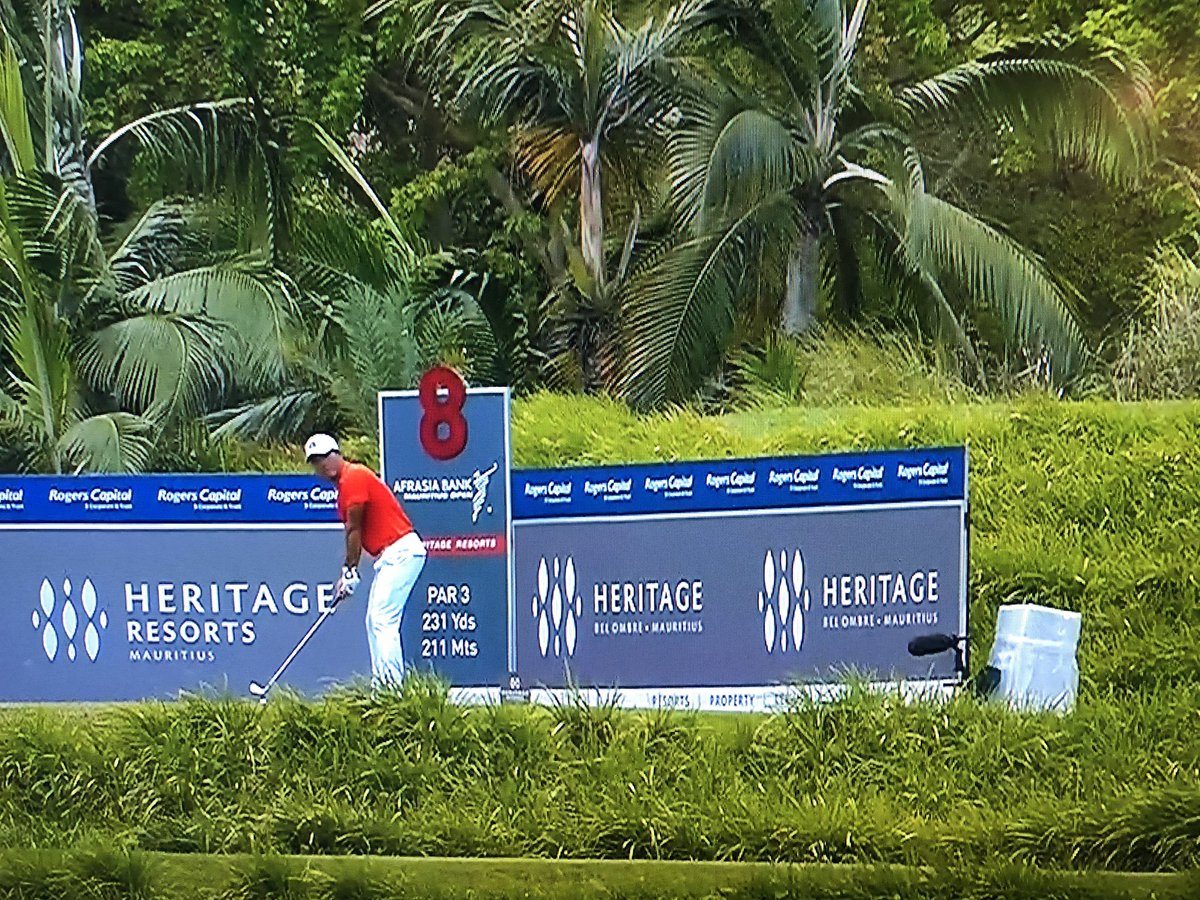 trickgolfshow's tweet photo. Golfing in Mauritius 🇲🇺 @HeritageGolf @heritageresorts @letelfair @HeritageAwali live on @SkySportsGolf 2019 @AfrAsiaMRUOpen contact @trickgolfshow Proud to be an Ambassador #SpecialCode https://t.co/kra5rSgQWy