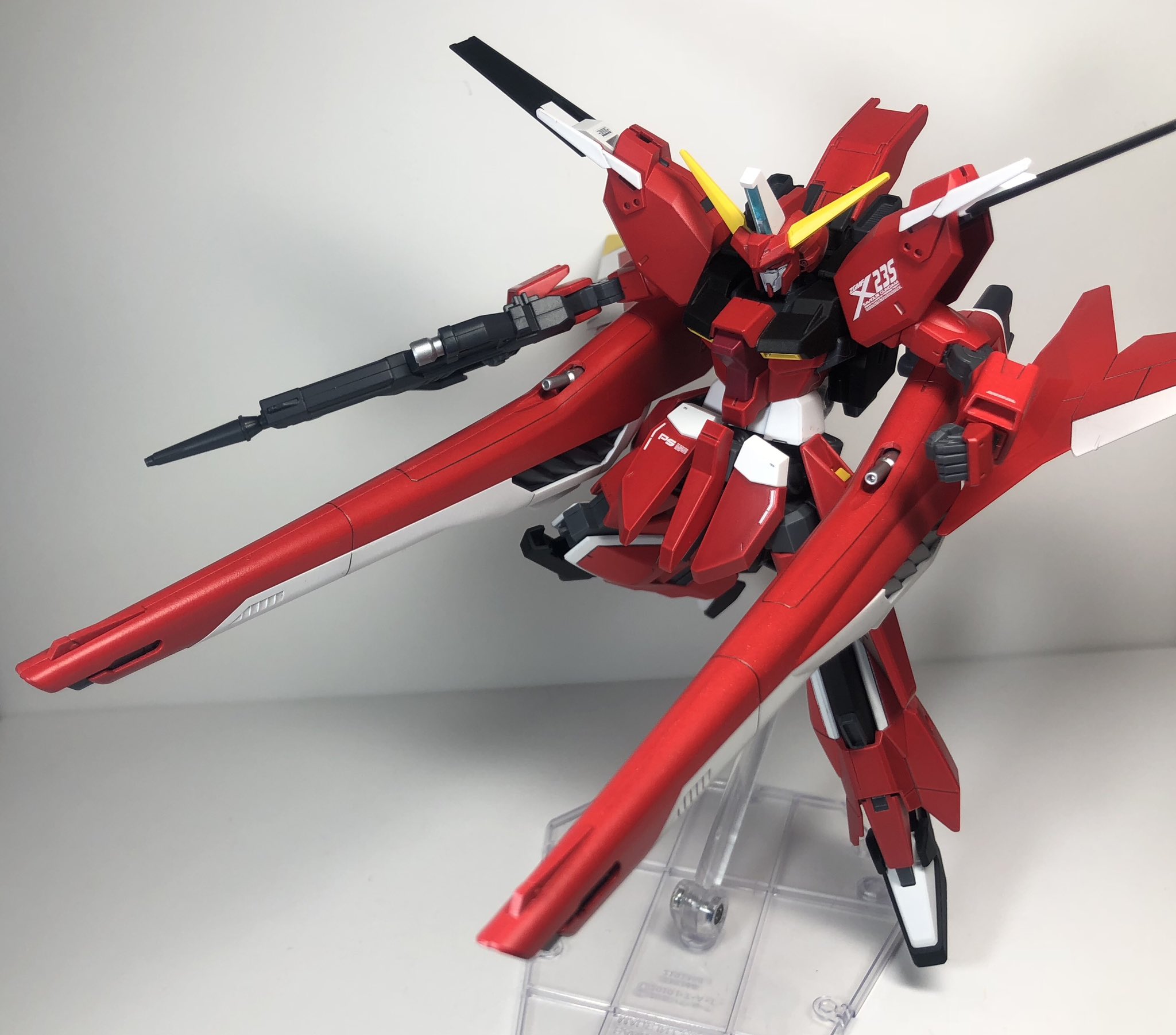 Yto 新作 アークセイバーガンダム 完成 Hgライトニングガンダム をベースに 1 100セイバーガンダム のパーツをミキシングしました Ma形態へ完全変形します ガンプラ改造 ミキシング ガンプラはどんな自由な発想で作ってもいいんだ ガンプラ