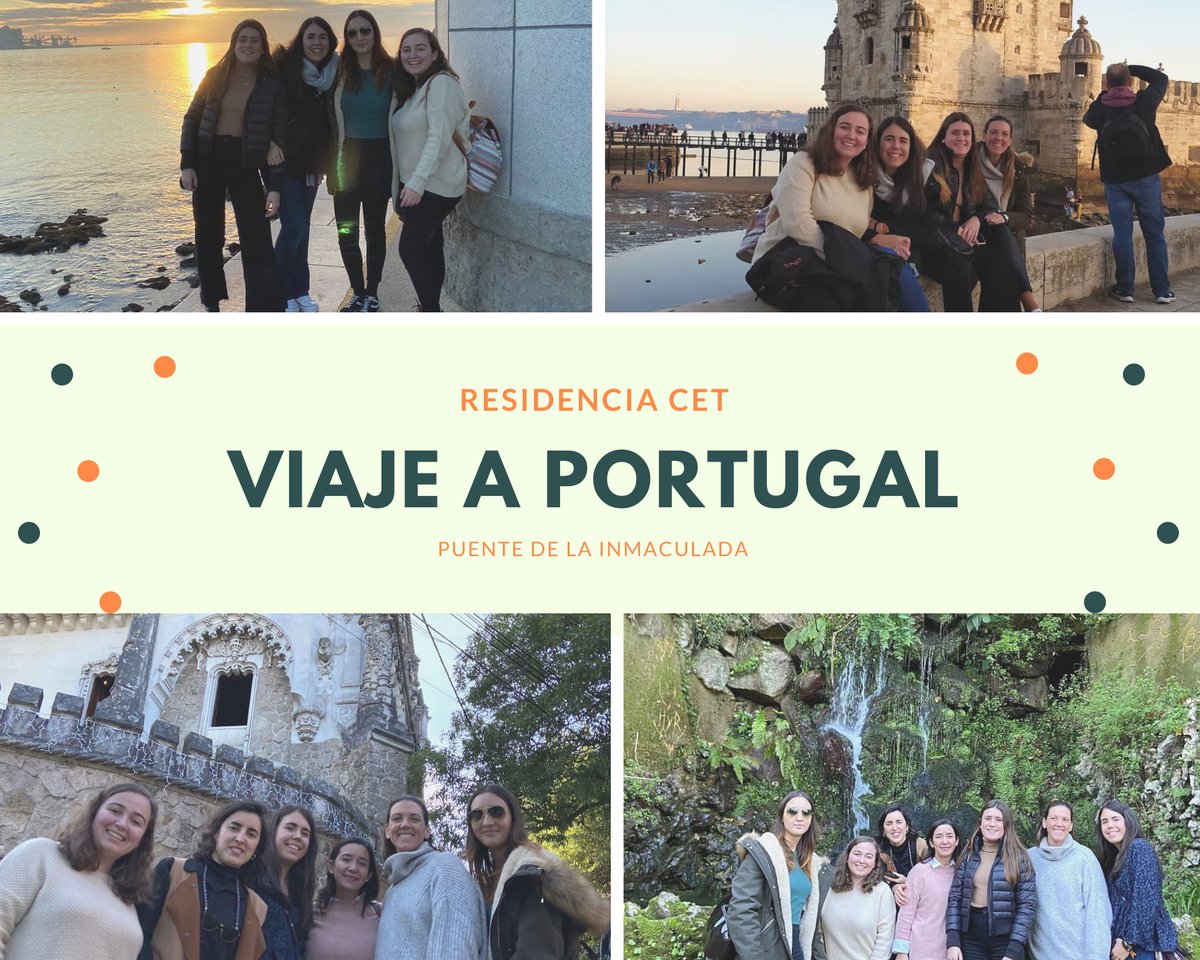 mairenacet's tweet photo. Viaje a Portugal. Los planes del puente. ¡Que bien lo pasamos! #Lisboa #ResidenciaCET #estudiantessevilla https://t.co/NFzdUYxlg7