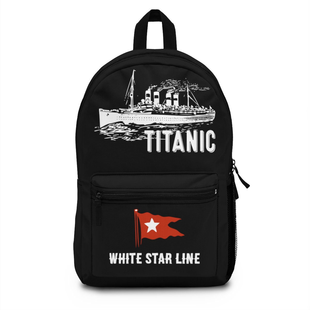 Thanks for the kind words! ★★★★★ 'AWESOME item, my Titanic crazy autistic son will love it. Fast delivery, great experience.' Tinah etsy.me/2PmNTwE #etsy #bagsandpurses #backpack #black #white #blackbackpack #schoolbookbag #mensbackpack #backpackmen #titanic
