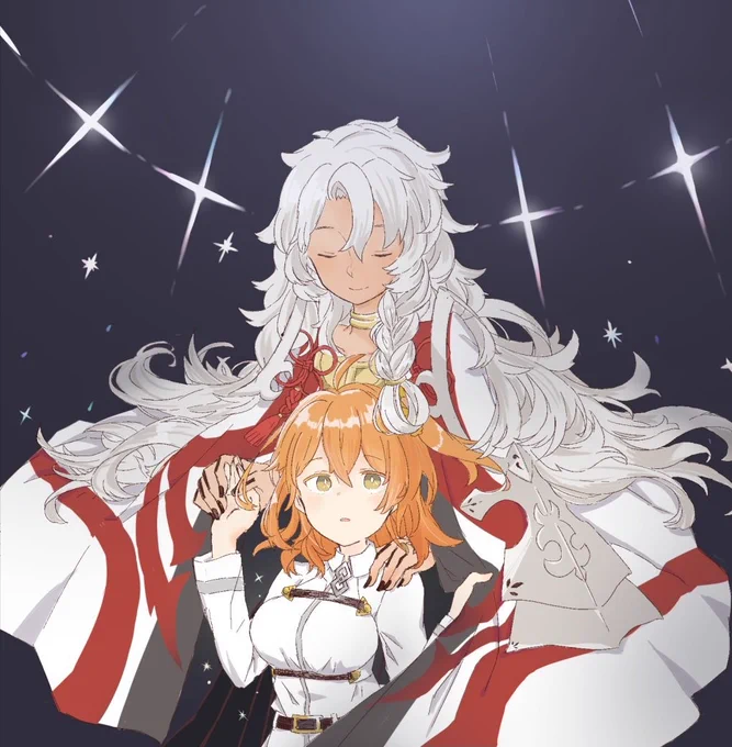 #2019年自分が選ぶ今年の4枚 
ロマぐだ♀ソロぐだ♀ばっかり 来年はもっと描けたらいいな 
