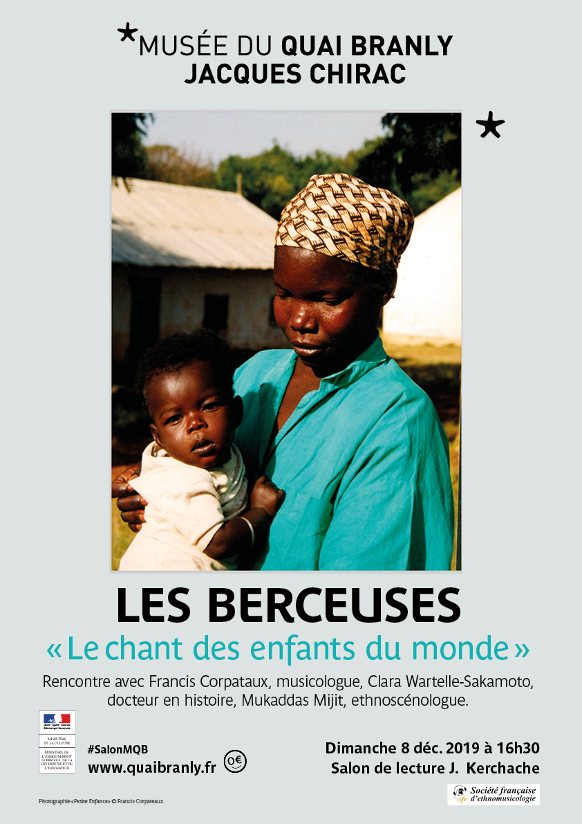 🎤🌎🎶👶💤 Aujourd'hui à 16h30 au #SalonMQB, dans le cadre de l'#expo20ansMQB, rencontre autour des berceuses de la collection "Le Chant des enfants du monde" du musicologue Francis Corpataux ow.ly/fywI50xuyaA #Gratuit #Ethnomusicologie