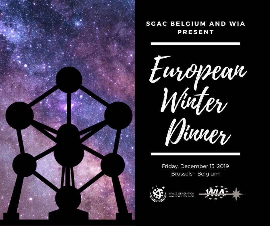 Space Generation <a href="/SGAC/">SGAC</a> European Winter Dinner is in Brussels this year! Anybody in Belgium or passing by, interested in networking and hearing about the growing space sector? There is still time to register but be quick: facebook.com/events/1343388…