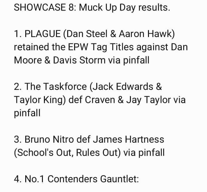 EPWSchool's tweet photo. Here are the results of our outstanding Showcase 8: Muck Up Day on Friday night!
#Showcase8 #MuckUpDay https://t.co/ZiEQZ3D7oE