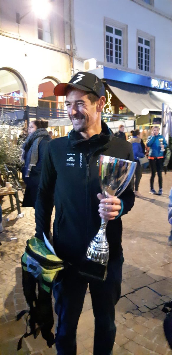 Victoire à l’urban Trail de Romans.