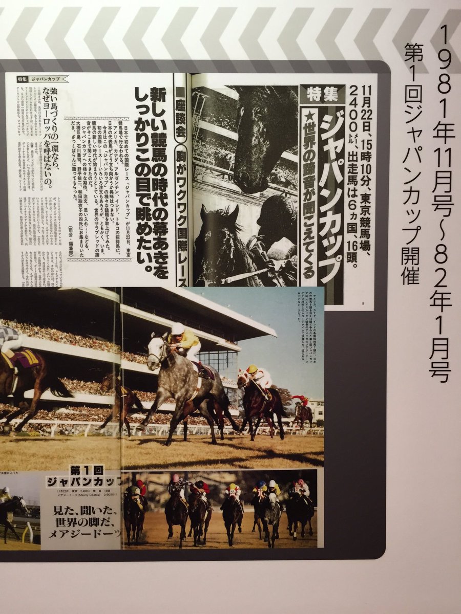 ジャパンカップに参戦する外国馬がゼロで数々の日本馬が国際G1を制覇
ジャパンカップの当初の目標は達成されたんですね
2020年は海外競馬に…いってみたい 