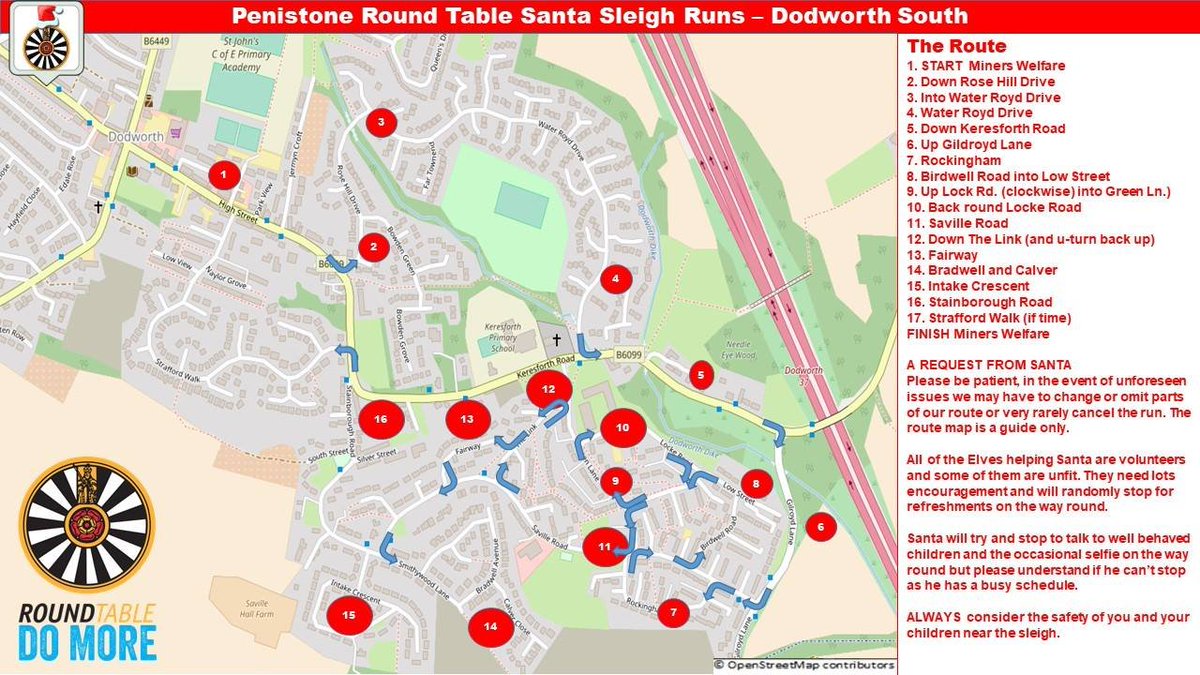 Lee Wilkinson (@lee_wilkinson2) on Twitter photo Look out #Dodworth as tonight #Santa will be visiting (see map) raising money for local charities with <a href="/PenistoneRT1094/">Penistone RT</a> <a href="/PenistoneLC/">Penistone Ladies Circle</a> and many more volunteers - give us a wave and a smile (it makes our evenings) #Barnsleyisbrill Look out #Dodworth as tonight #Santa will be visiting (see map) raising money for local charities with <a href="/PenistoneRT1094/">Penistone RT</a> <a href="/PenistoneLC/">Penistone Ladies Circle</a> and many more volunteers - give us a wave and a smile (it makes our evenings) #Barnsleyisbrill