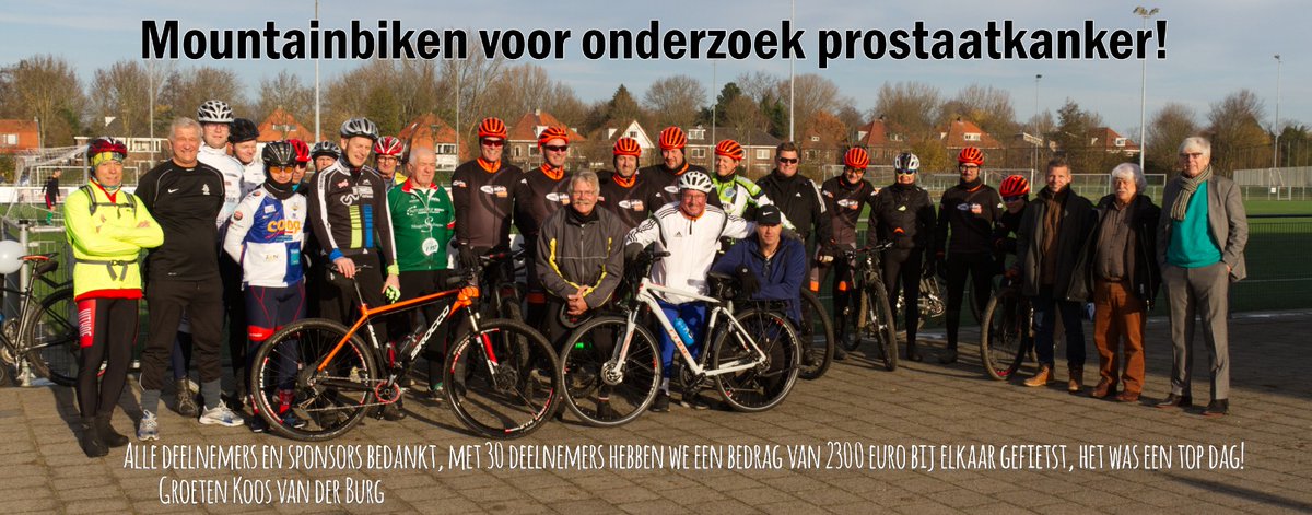 Heel mooi resultaat, bedankt allemaal.