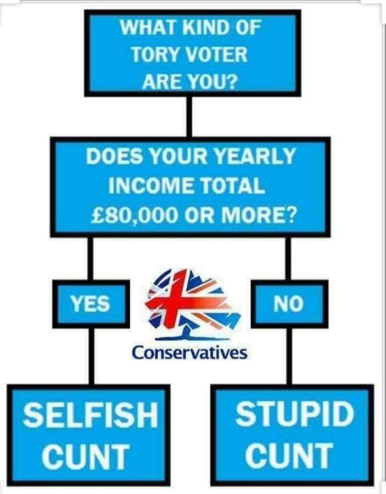 #toryvoters #ConservativeSupporters #GetToriesOut