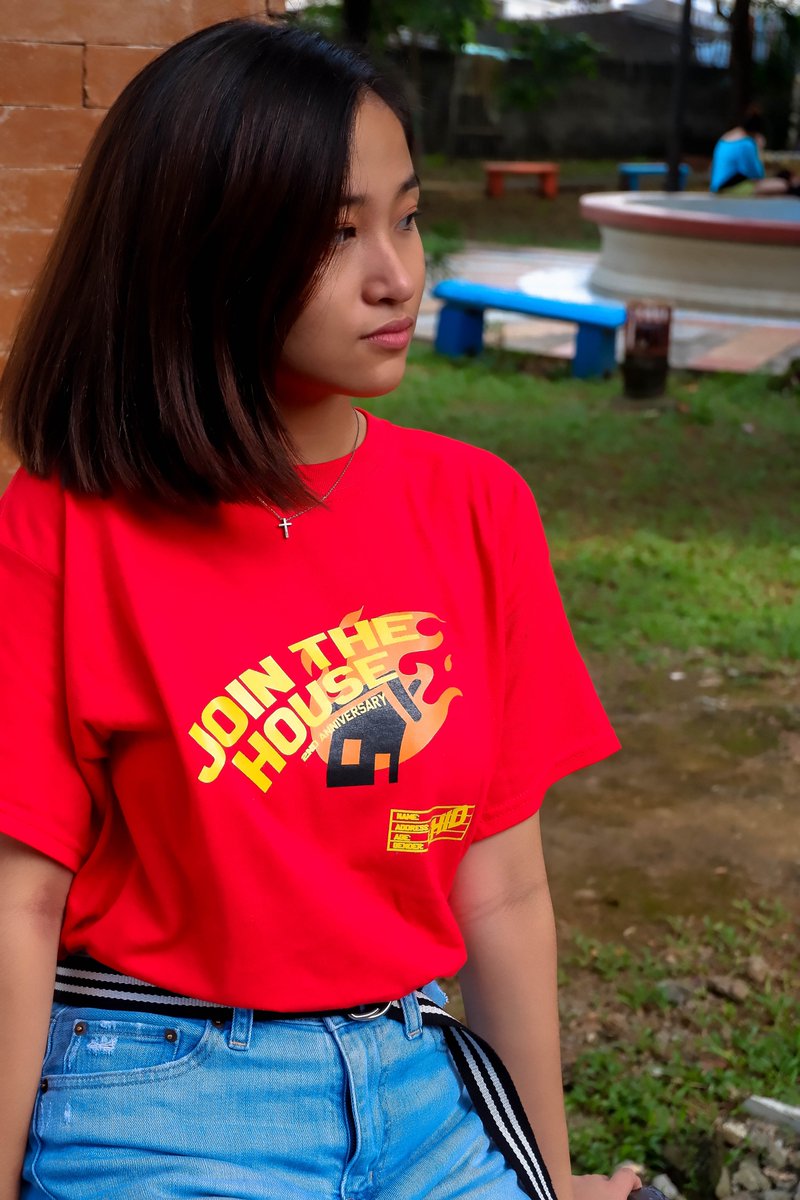 KhidApparel's tweet photo. JoinTheHouse Tees are still available! Order yours now for only 500 pesos! 🏠🔥

Message us for the new size chart! 

#Khid #JoinTheHouse #2ndAnniversary https://t.co/mjhxMY9YqG