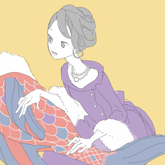 何にも考えずに描いたから誰でもないよ 