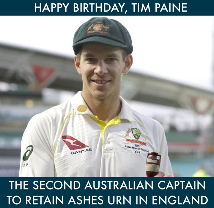 Happy Birthday, Tim Paine 