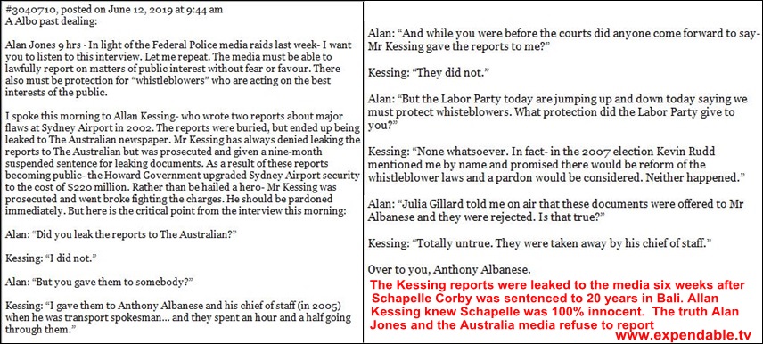 truthoverlies13's tweet image. Why didn't U come forward for whistle blower #AllanKessing with his official reports on the massive corruption by customs officers &amp;amp; baggage handlers @ #SydneyAirport? Y did U allow the media 2 be complicit in the #SchapelleCorby coverup. I can understand Jones &amp;amp; his ilk, but u?