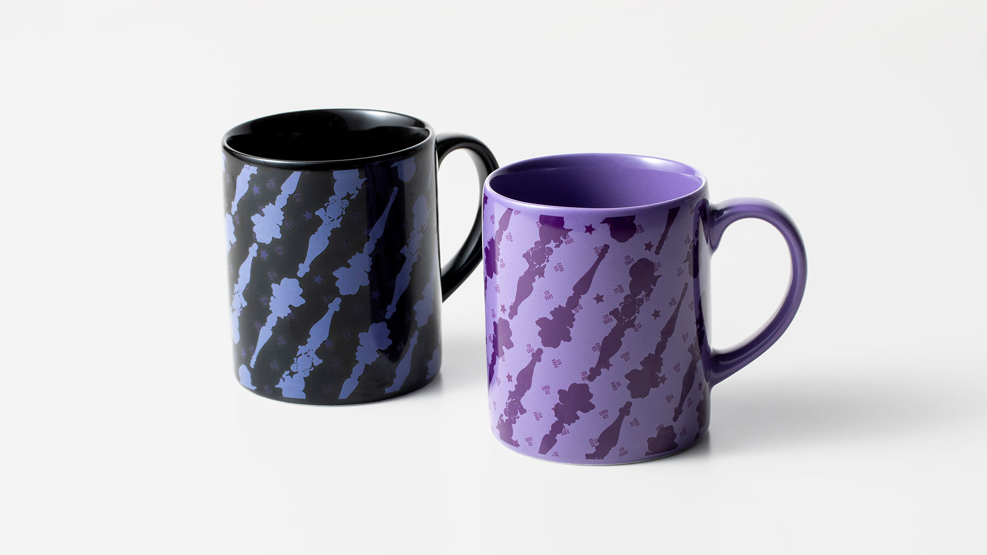 Anna Sui Japan Swinging Tokyo Vol 2 魔法ステッキのシルエットをボーダー状に配したデザインのマグカップ 所々にアナスイロゴや星もちりばめられています 2色展開なので 是非ペアで揃えて Online Store T Co Bshruro1lk T