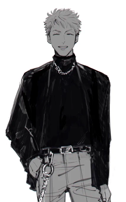 トークイベントで針間に似合いそうな服の話をしたんですが、こういうやつです 
