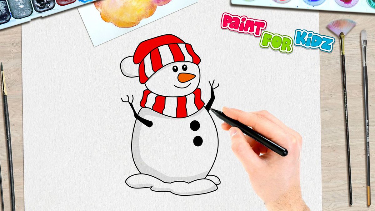 PaintForKidz's tweet photo. How to draw a Snowman | Paint For Kidz
Watch >>> https://t.co/HJXM5rMfFS
#PaintForKidz #Snowman #Christmas #Xmas #DrawingForKids #ColouringForKids #EasyDrawings #StepbyStepDrawings #Colouring #Drawing #Painting #DrawingTutorial #Sketching #Sketch #Winter #Holidays https://t.co/gHaAnEfs1Q
