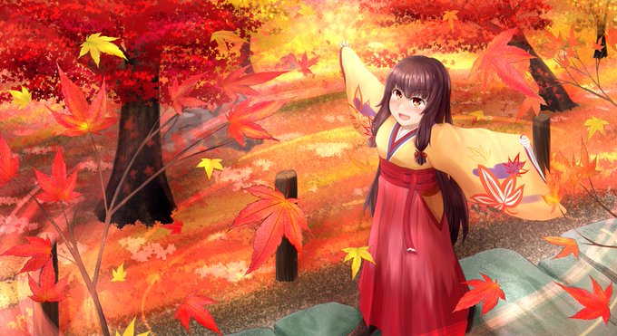 久しぶりにお絵かきです。
秋には間に合わなかったけど紅葉シーズン的にはセーフ?
デジタルイラスト描き始めて早くも1年!来年はもっといろいろ描くんだ…
https://t.co/VrtM1UqFWU 