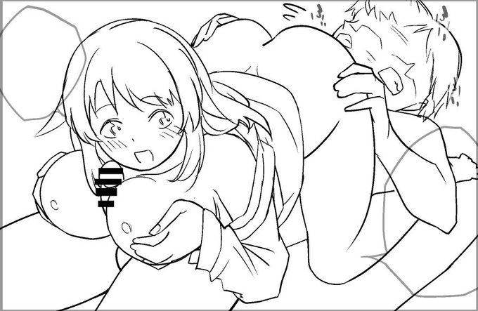 今日の一枚【制作過程:線画】
このペースだと〆切に間に合わないなー 