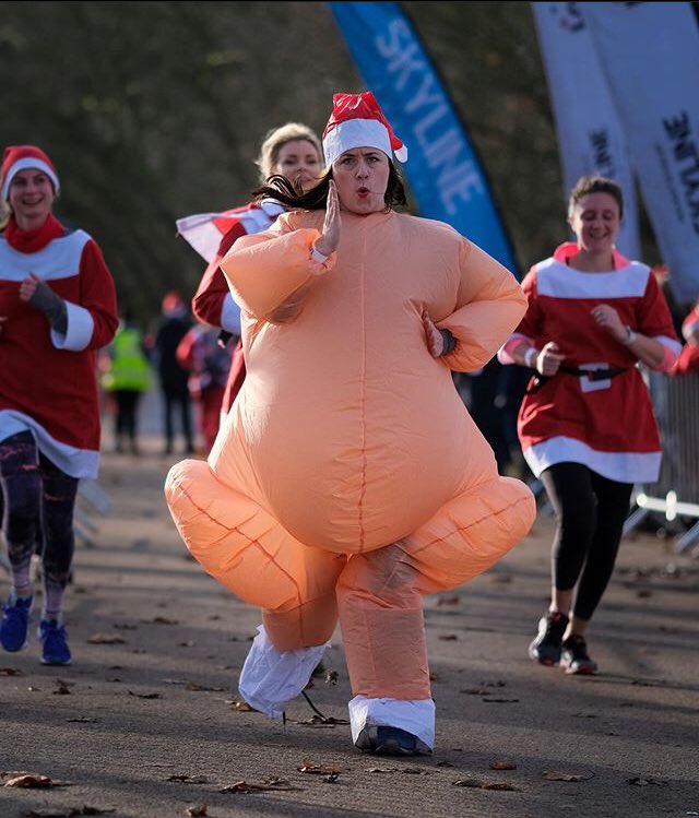 skylineevnts's tweet photo. What was your favourite fancy dress effort from todayโs #londonsantarun? There were some incredible efforts #ukrunchat #running #charityevents https://t.co/V5lQvzWMCj
