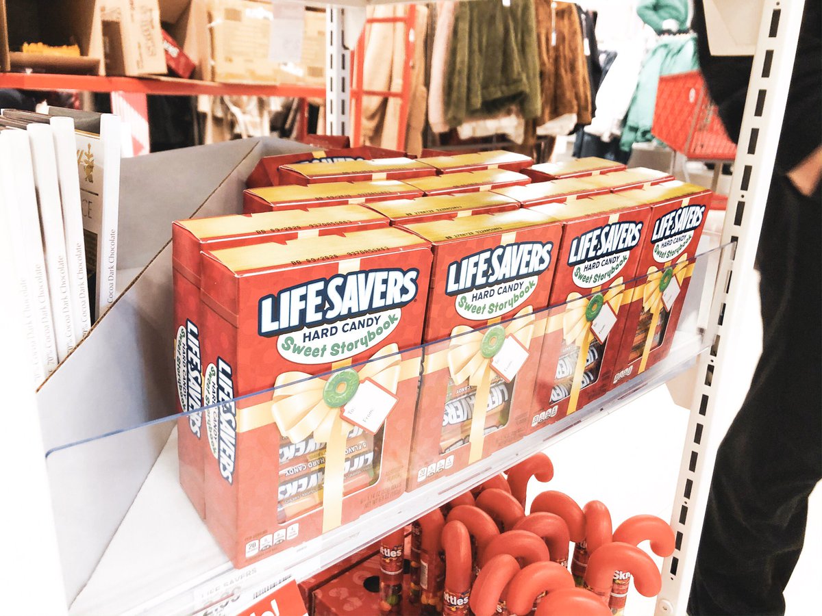 karleeT1129's tweet photo. Make your way over to the $3 and under candy tower! Perfect for those last minute, tasty, stocking stuffers! #T1129 https://t.co/e51ijVDo5X