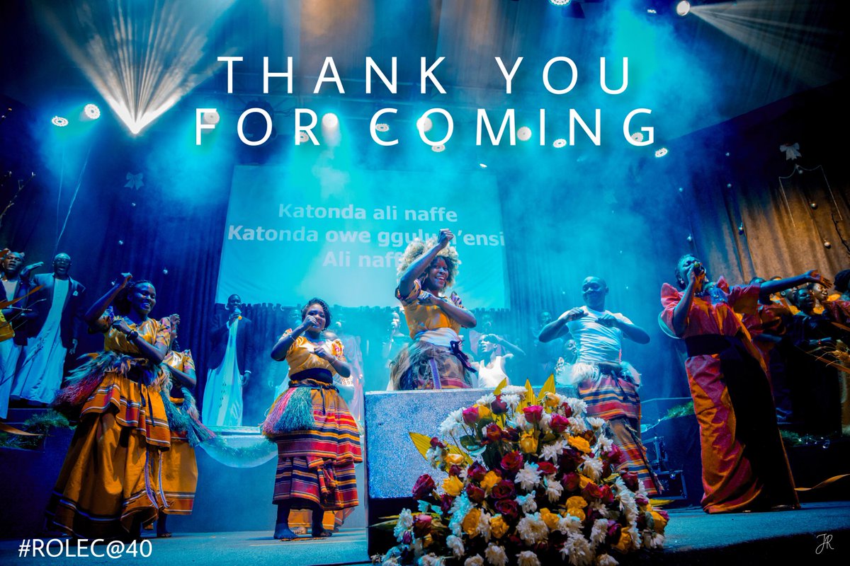 Rolec_Makerere's tweet photo. Thank you all for coming for our 3 Days celebrations. May you have a blessed new week 💫
#RolecAt40 #CelebrateImmanuel19 #Rolecfamily https://t.co/0egZOqQC5z