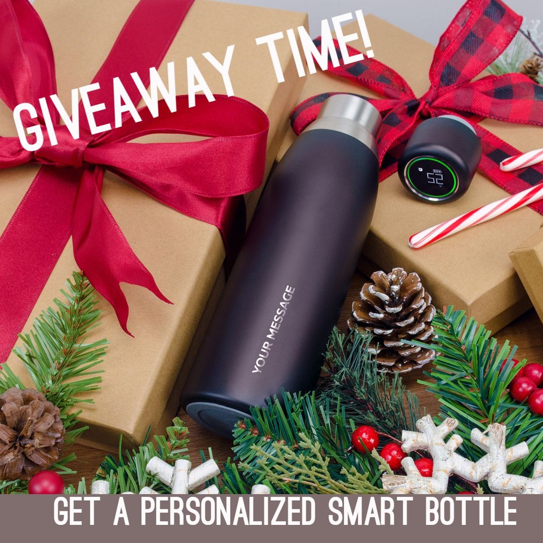 Seidio's tweet photo. LAST CHANCE!

It's Giveaway Time! Win this Smart Water Bottle by following these 3 steps:
1. Like this photo
2. Comment below
3. Share with friends to increase your chances!

Giveaway closes on Sunday, 12/8. Winner will be picked next Monday!
https://t.co/ls4cLO9LNR https://t.co/5LNER52LCF