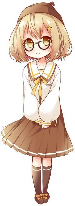 清楚な図書委員さん
眼鏡差分
#はねるあーと  #因幡はねる新衣装 #因幡はねる 