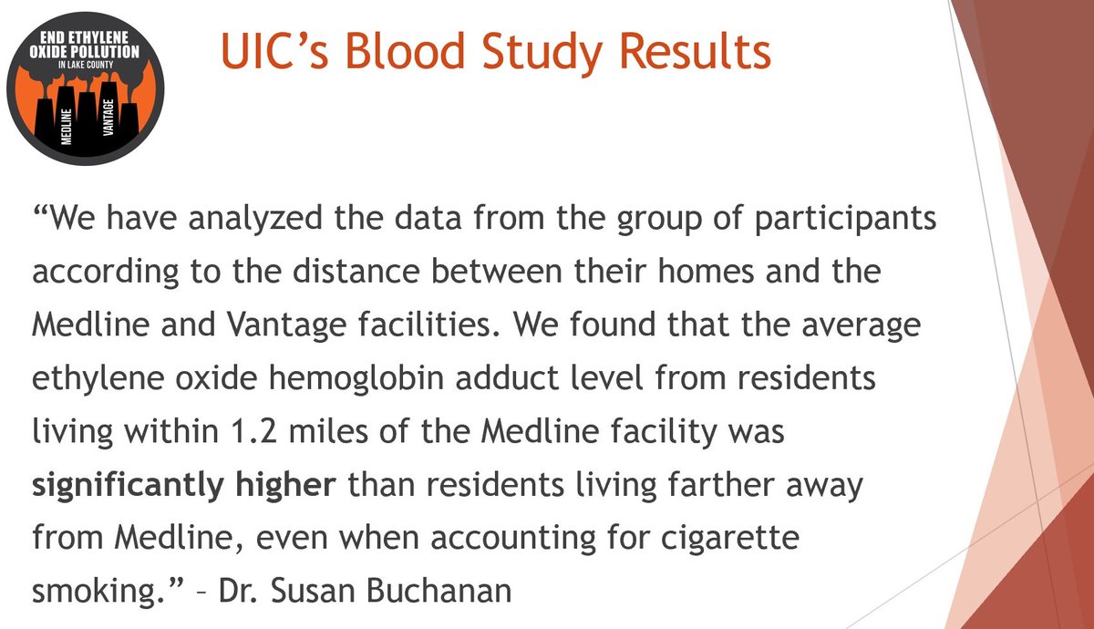 StopEtOLC's tweet photo. Thus far only participants of the blood study have received the results.  UIC will be releasing an official press release in the coming week with a full summary.  Dr. Buchanan will be explaining the results during an informational meeting on Jan 12th at 2:30pm (Gurnee library). https://t.co/JPaEWR7VVi